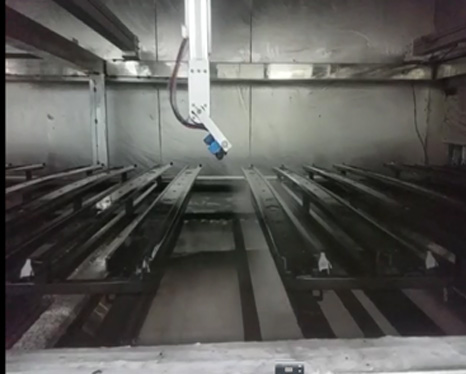 五軸往復式涂裝生產線：汽車行李架